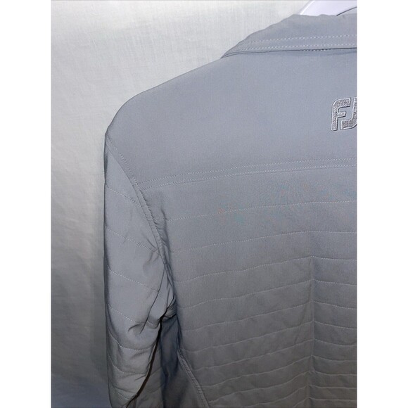 Footjoy Women’s Golf Full Zip Jacket Size Medium Gray Comfort Insulated Active - Picture 11 of 12